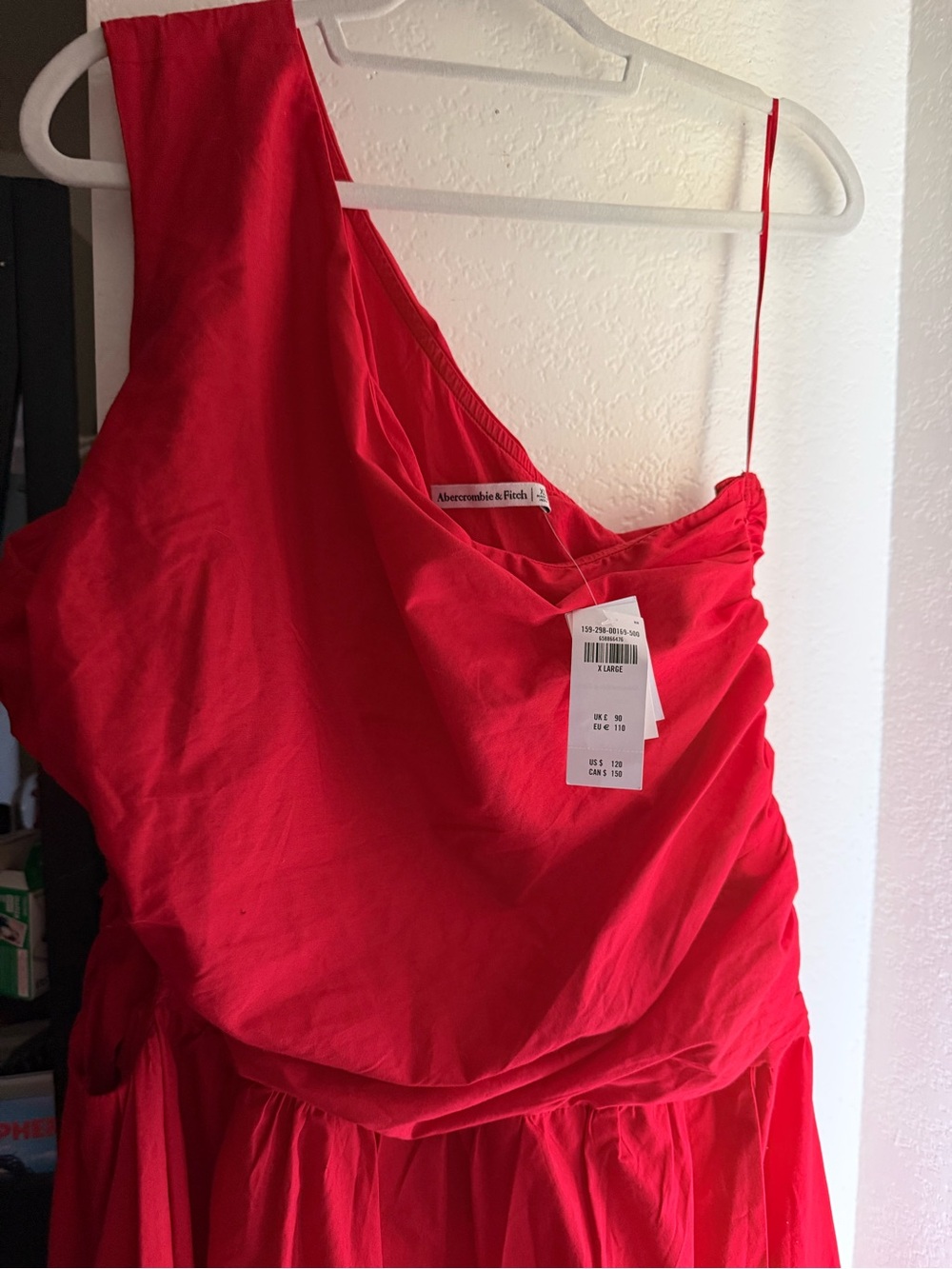NWT Abercrombie One Shoulder Maxi Dress ❤️ - Picture 6 of 13